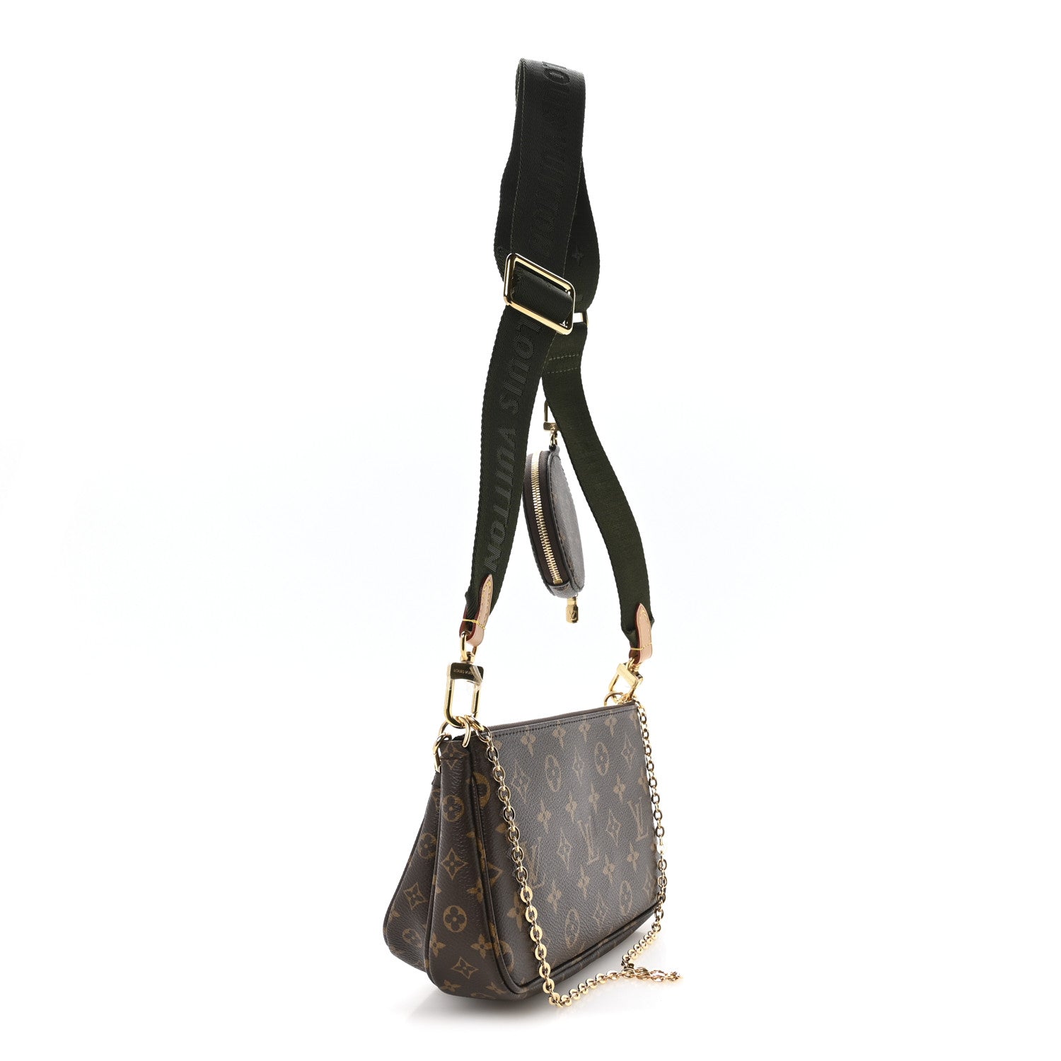 Monogram Multi Pochette Accessories Kaki