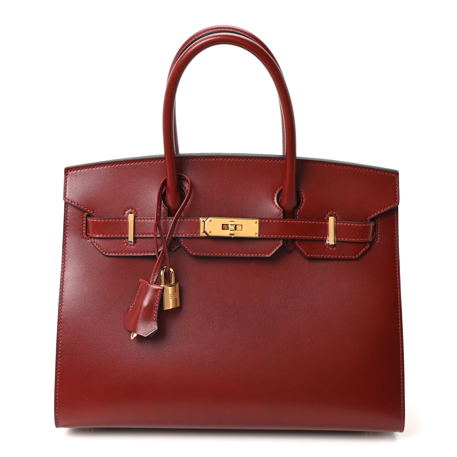 Box Birkin Sellier 30 Rouge H