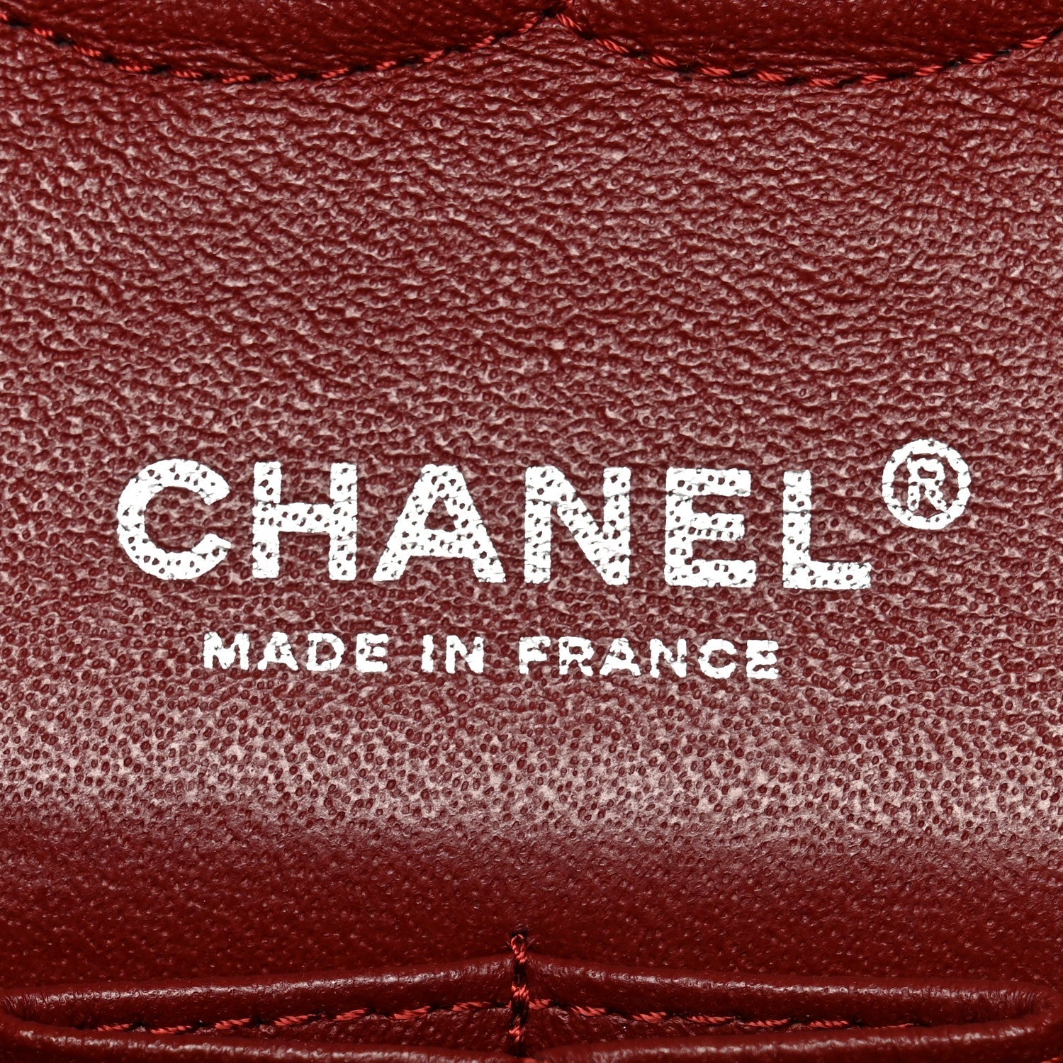 Lambskin Quilted Medium Double Flap Red