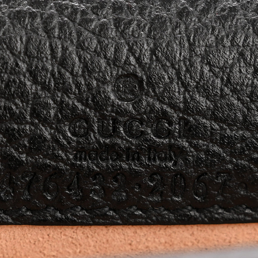 Calfskin Super Mini Dionysus Shoulder Bag Black