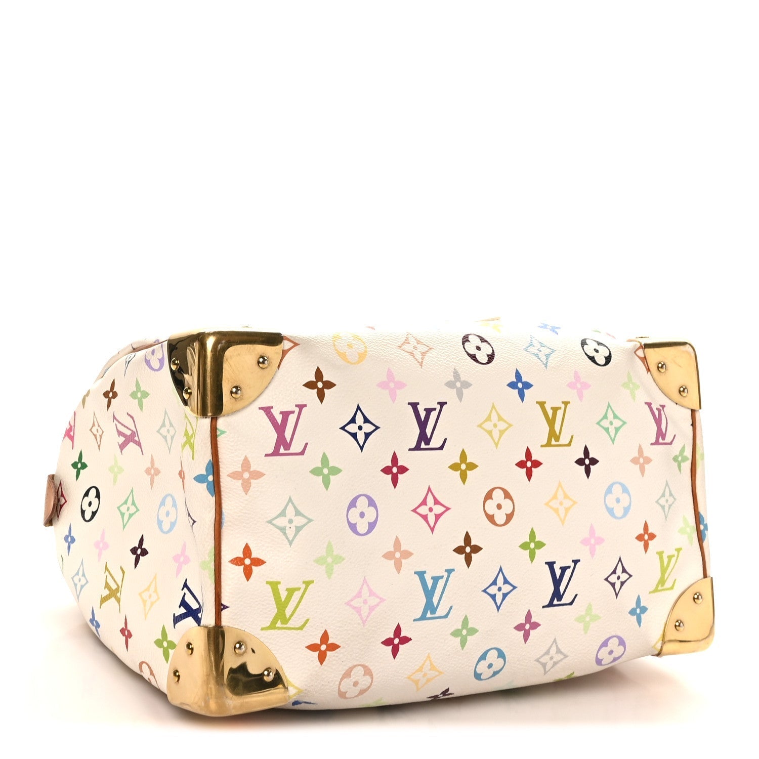 Monogram Multicolor Speedy 30 White