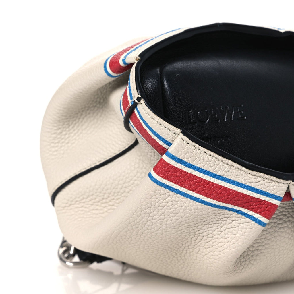 Calfskin 22 Mini Elephant Crossbody Bag Soft White Red