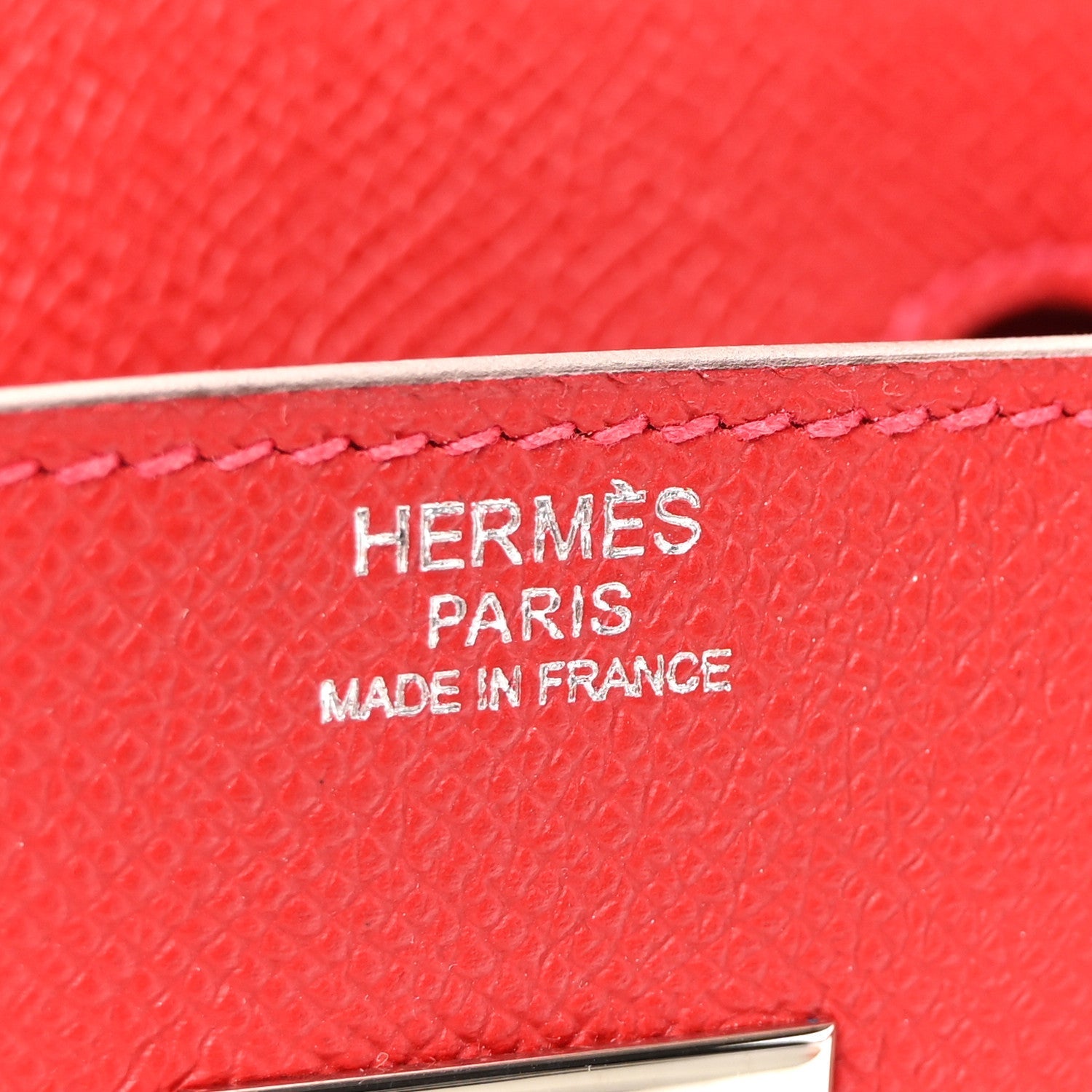 Epsom BIRKIN 30 Rouge Casaque