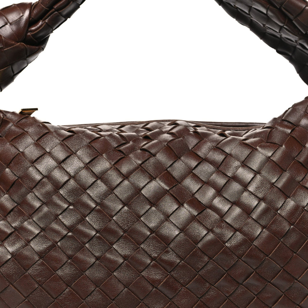 Nappa Intrecciato Small Jodie Brown