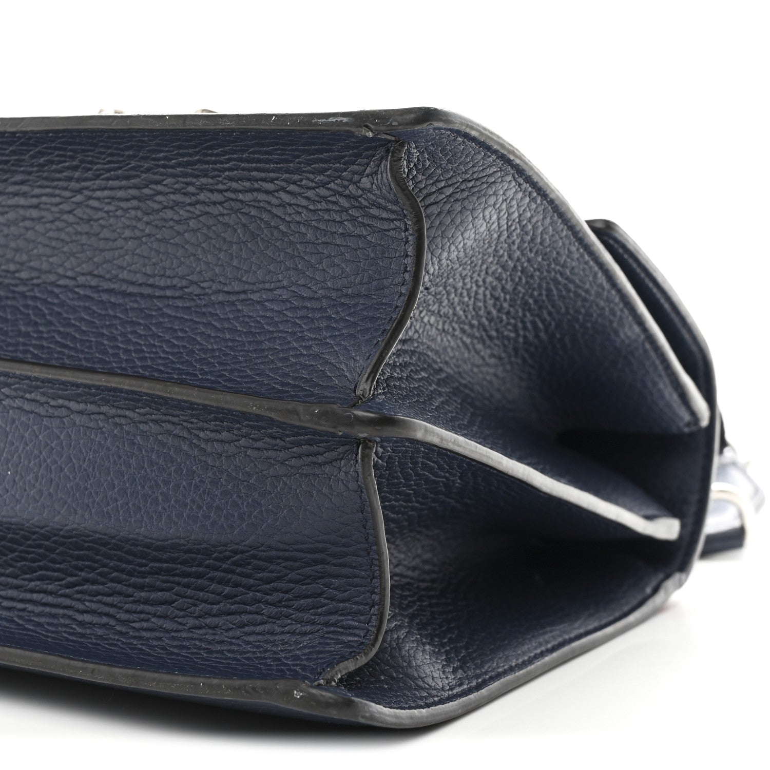 Dollar Calfskin Crystal Web Medium Dionysus Bamboo Top Handle Bag Blue Agata Montana Sapphire