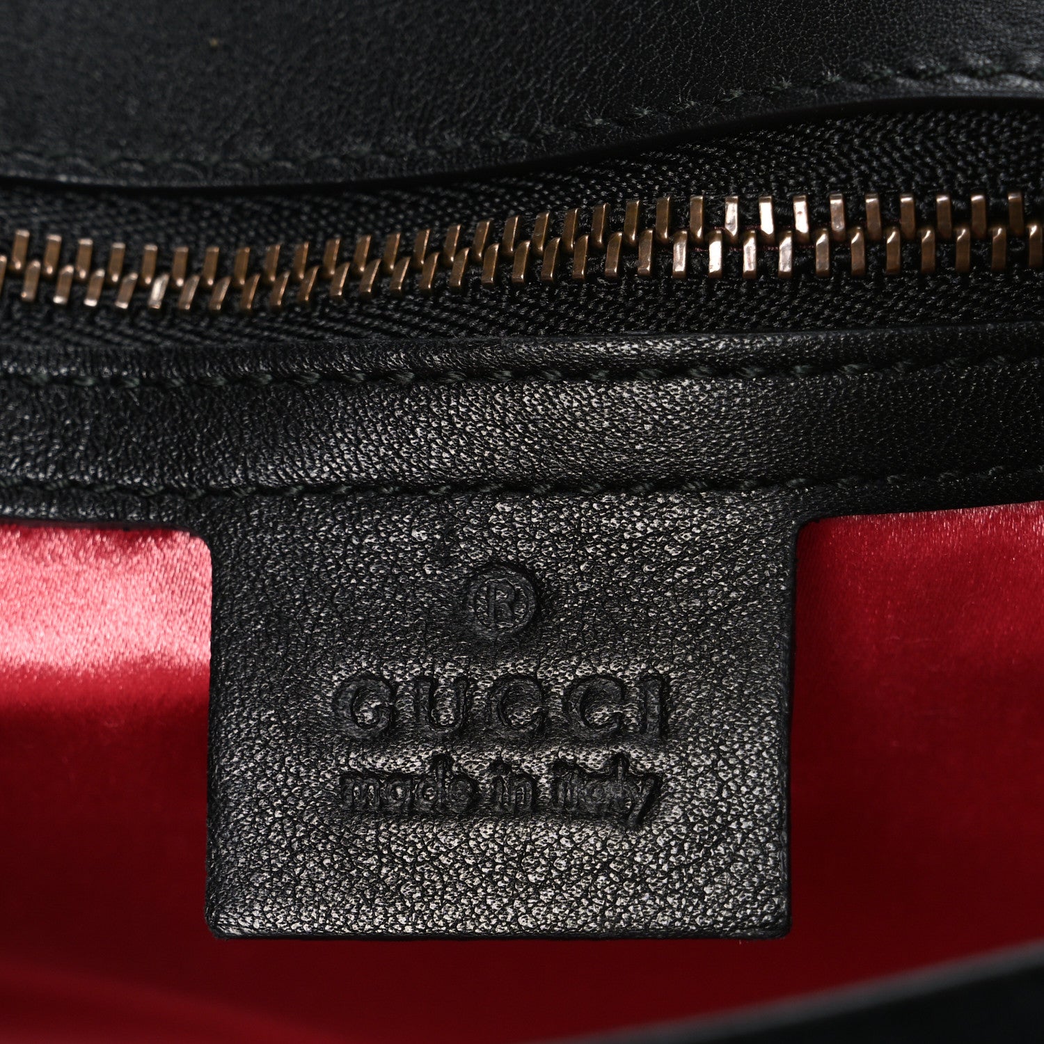 Velvet Matelasse Small GG Marmont Shoulder Bag Black