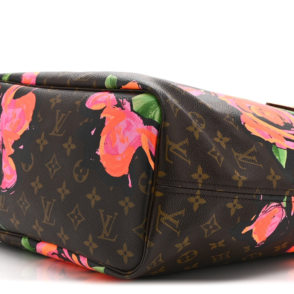 Monogram Roses Neverfull MM