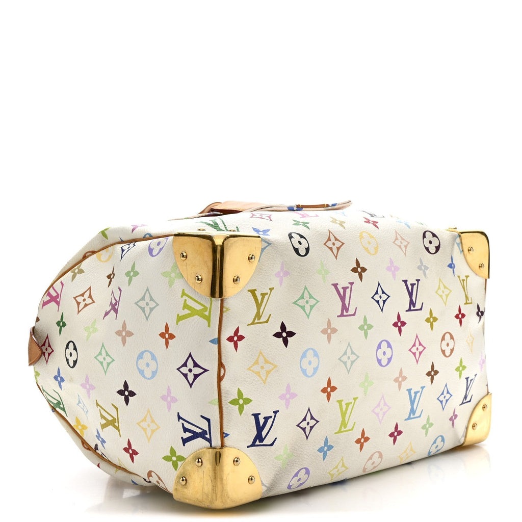 Monogram Multicolor Speedy 30 White