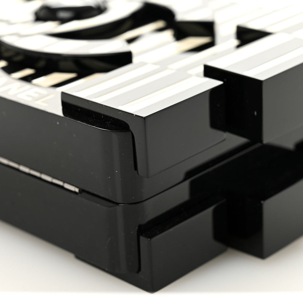 Plexiglass Barcode Boy Brick Lego Clutch Black