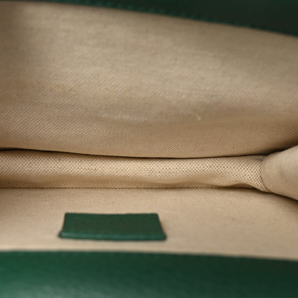 Calfskin Mini Dionysus Shoulder Bag Emerald
