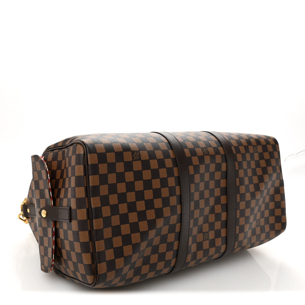 X NIGO Damier Phriendship Keepall Bandouliere 50