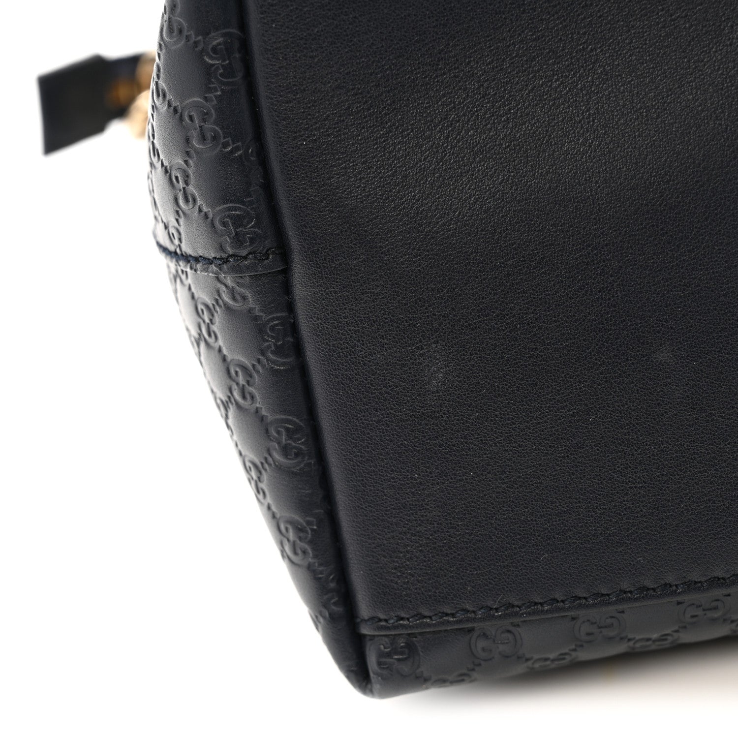 Soft Microguccissima Dome Satchel Navy