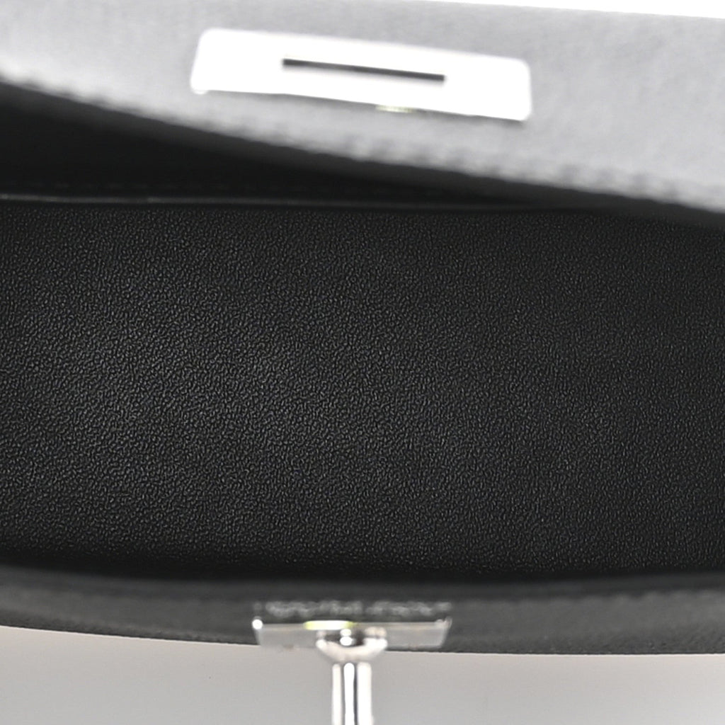 Epsom Mini Kelly Sellier 20 Black