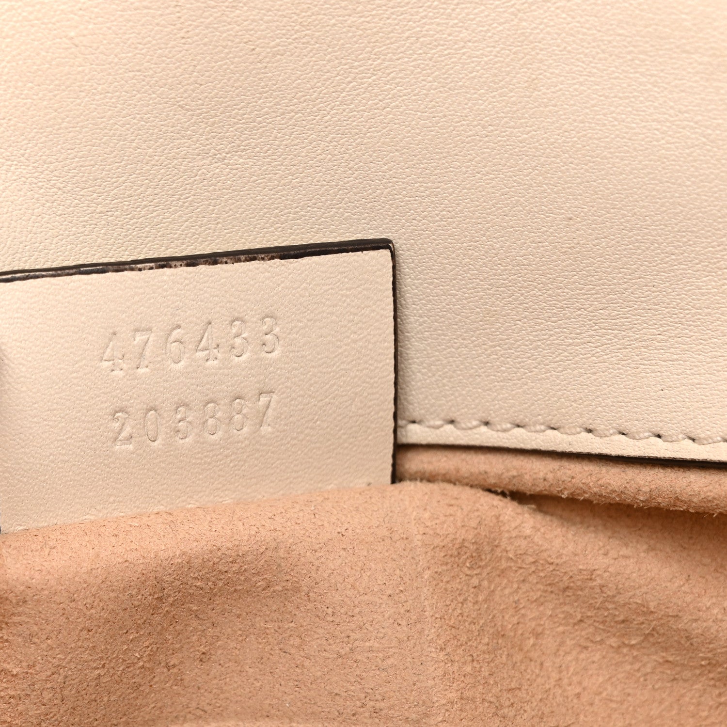 Calfskin Matelasse Super Mini GG Marmont Shoulder Bag White