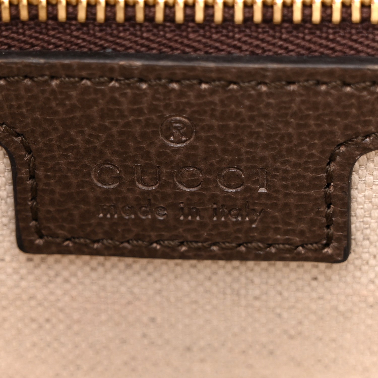 GG Supreme Monogram Web Small Ophidia Top Handle Bag Beige Ebony