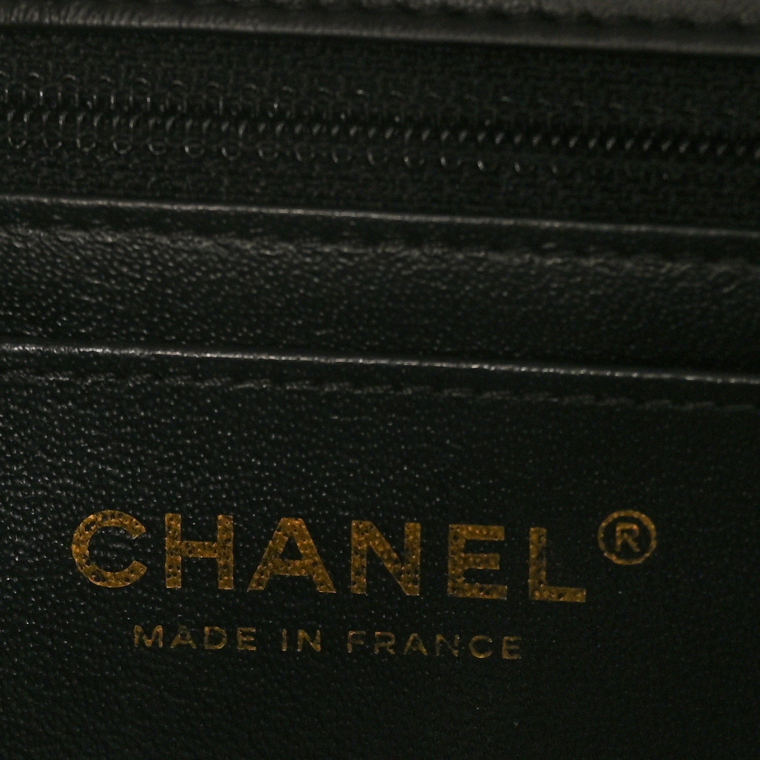 Lambskin Quilted Mini Rectangular Flap Black