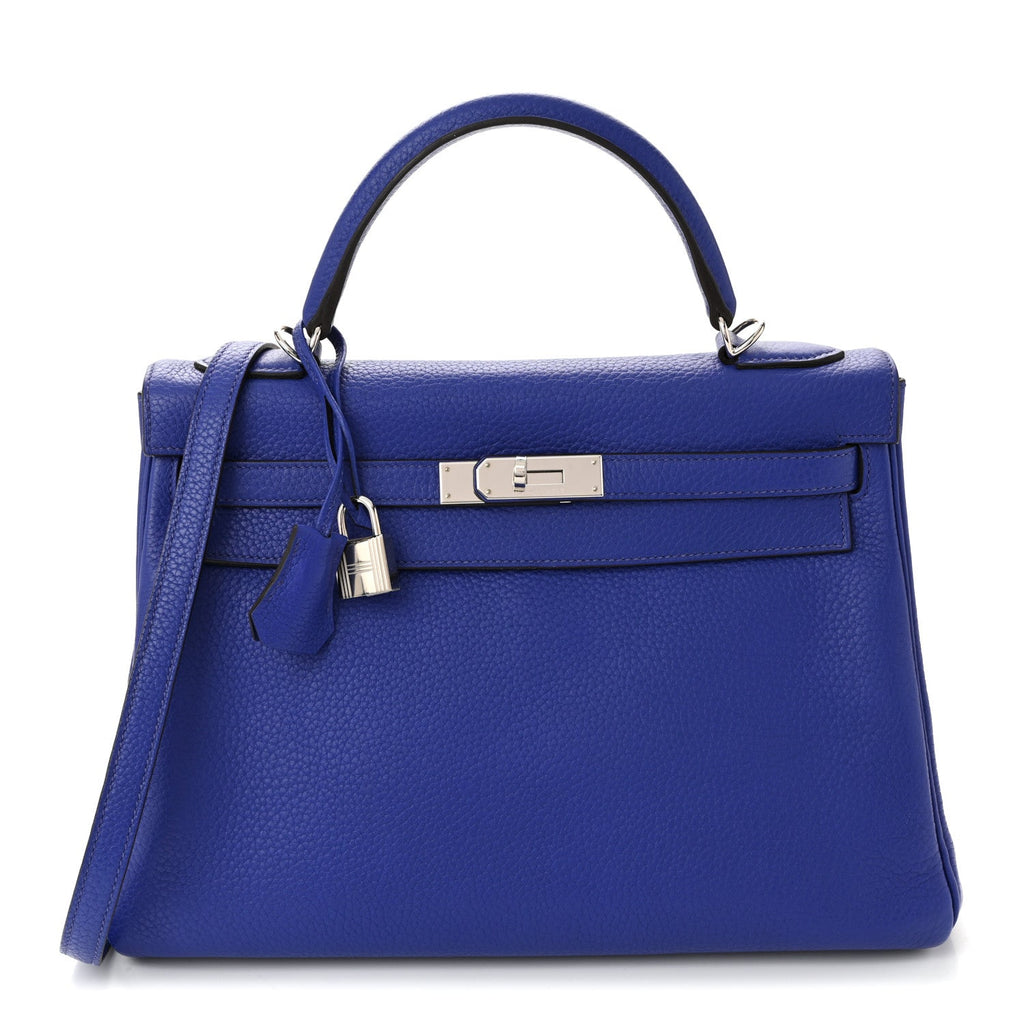 Taurillon Clemence Kelly Retourne 32 Bleu Electrique