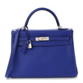 Taurillon Clemence Kelly Retourne 32 Bleu Electrique