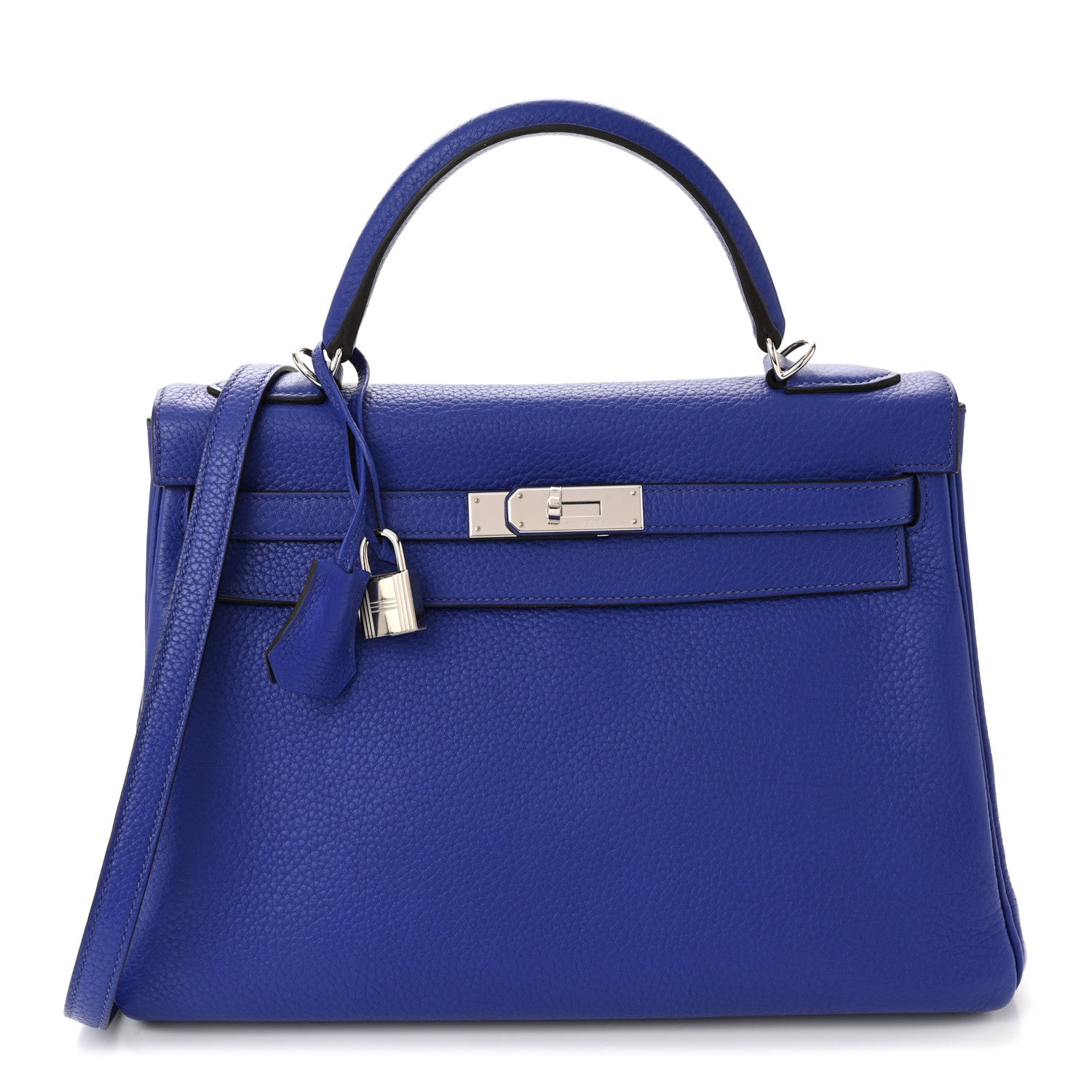 Taurillon Clemence Kelly Retourne 32 Bleu Electrique