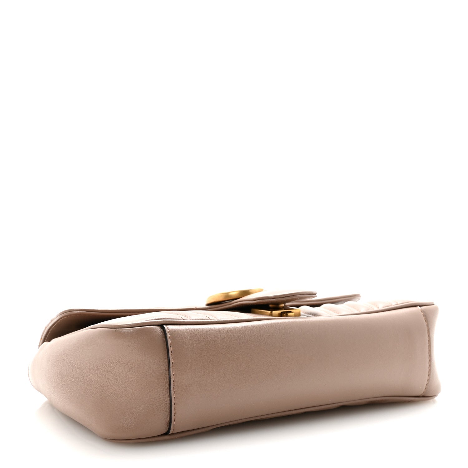Calfskin Matelasse Small GG Marmont Shoulder Bag Porcelain Rose