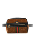 Suede Small Ophidia Belt Bag 85 34 Brown