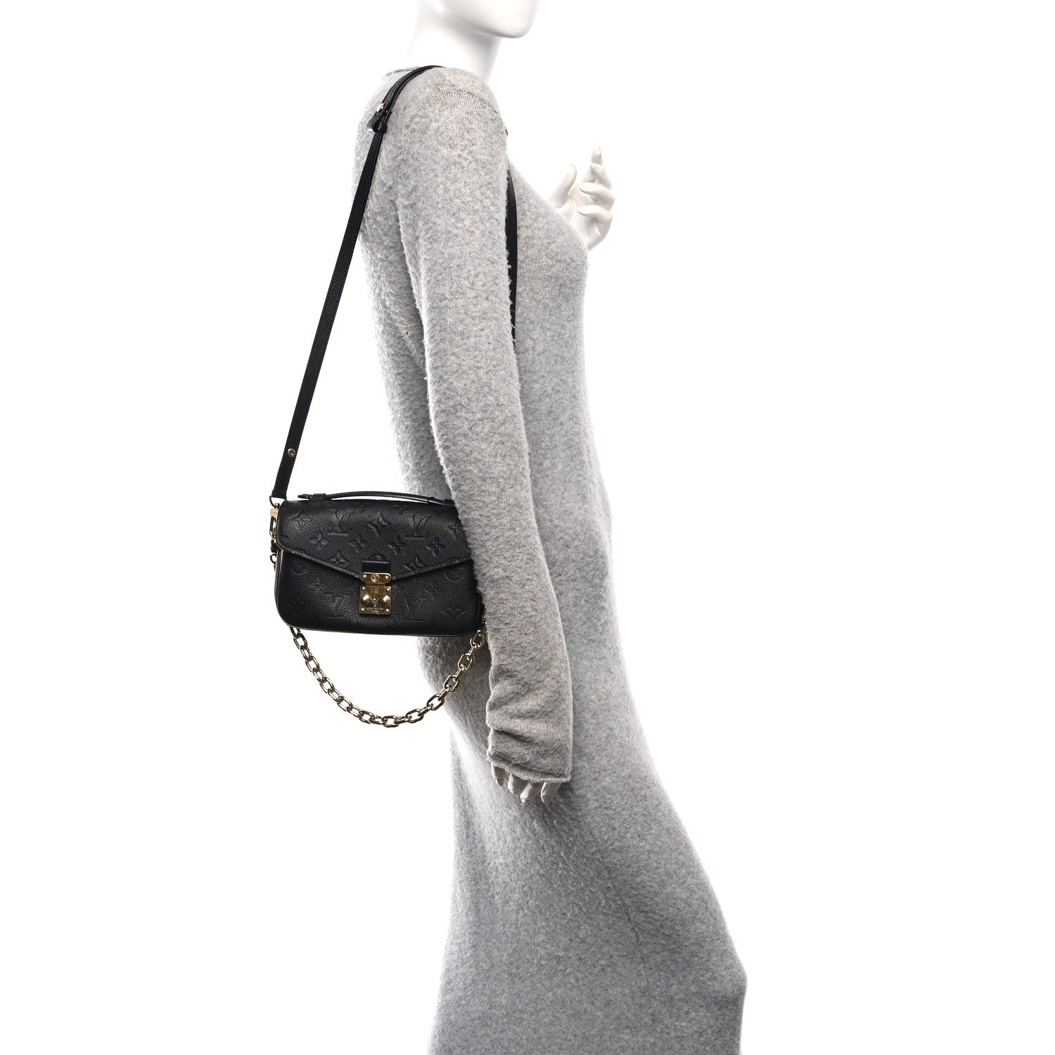 Empreinte Pochette Metis East West Black