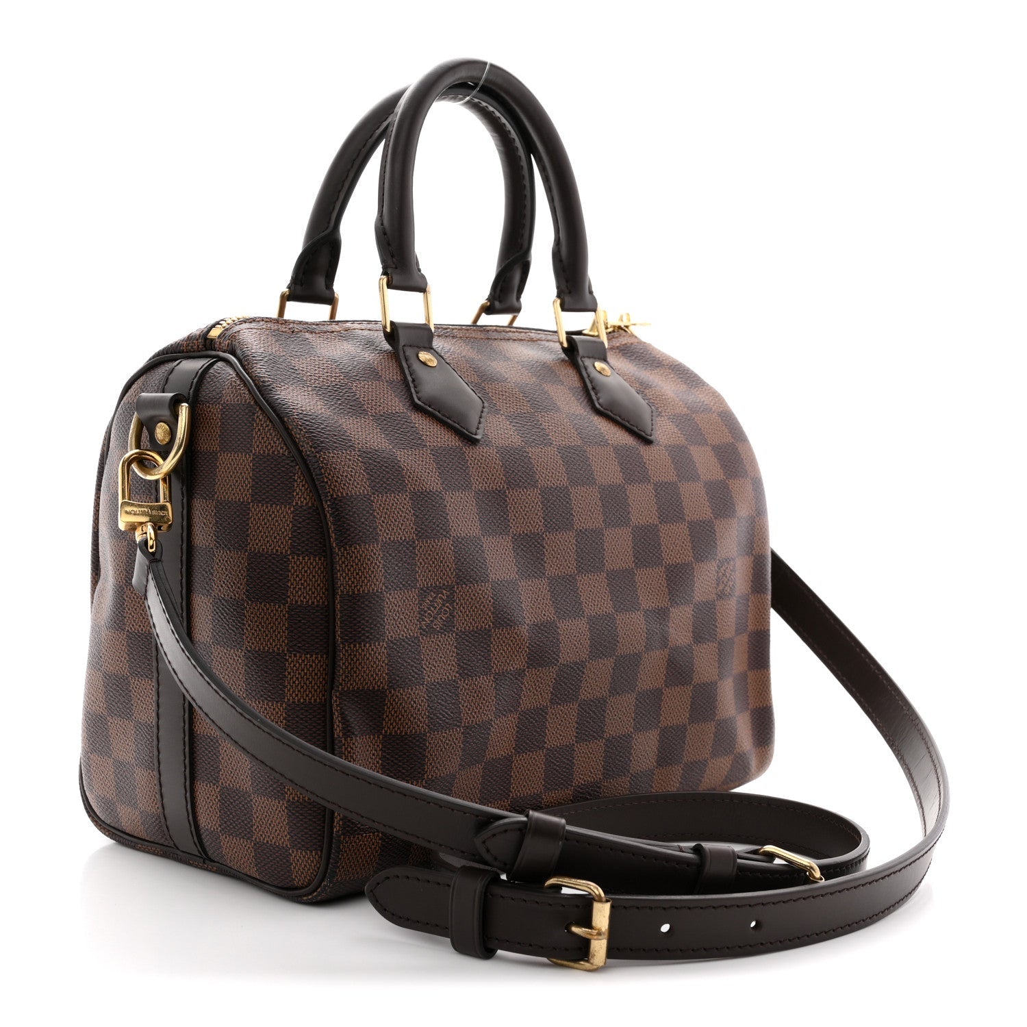 Damier Ebene Speedy Bandouliere 25