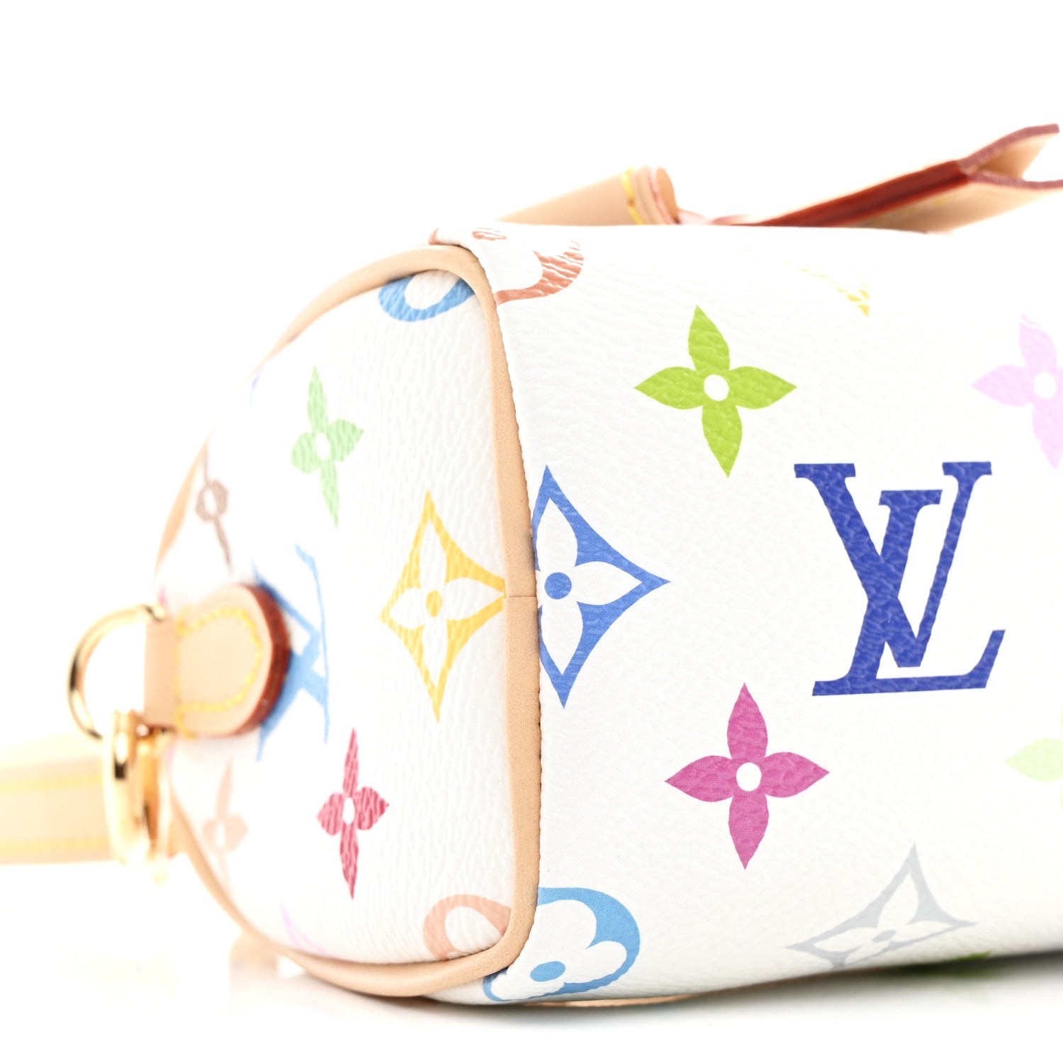 LV X TM Monogram Multicolor Nano Speedy White