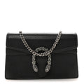 Calfskin Super Mini Dionysus Shoulder Bag Black