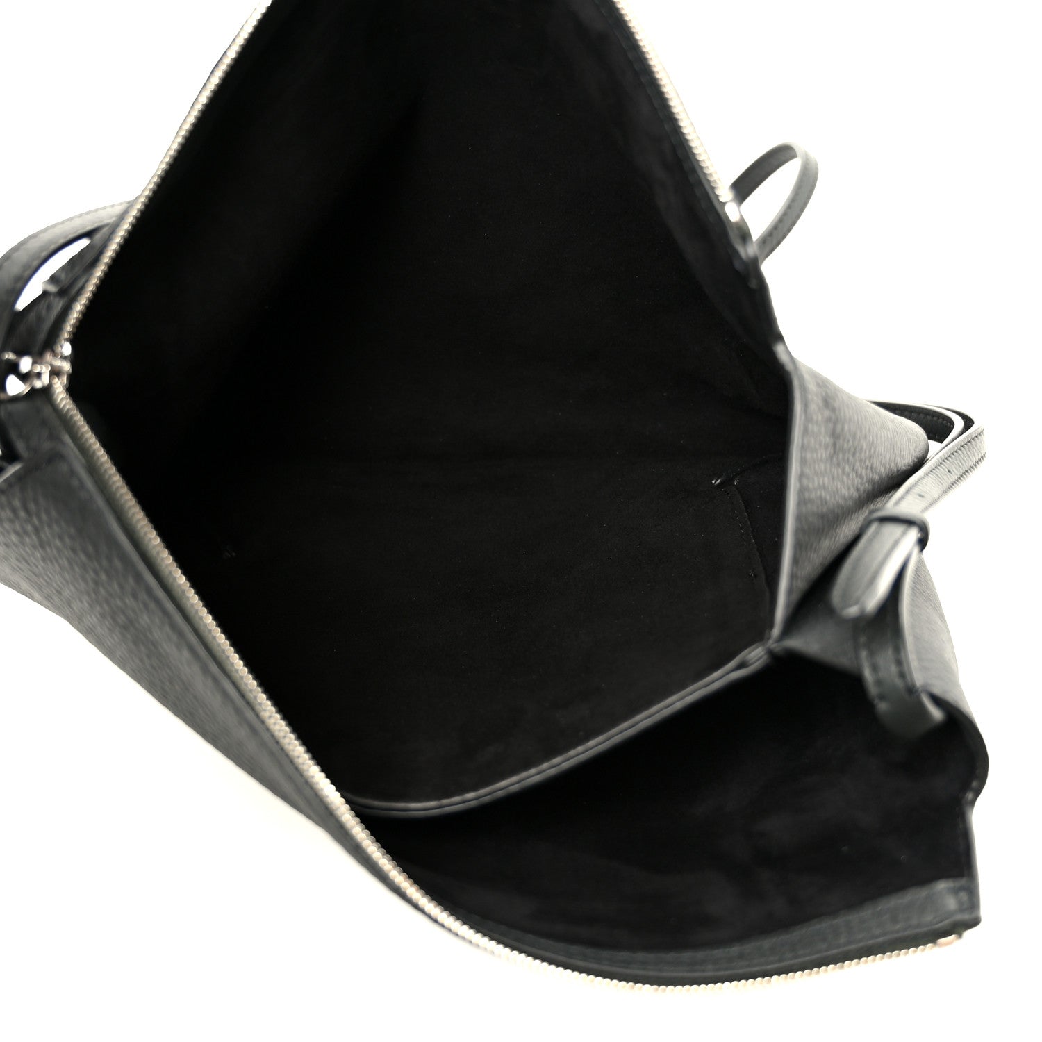 Grained Calfskin Nu Twin Bag Dark Pine