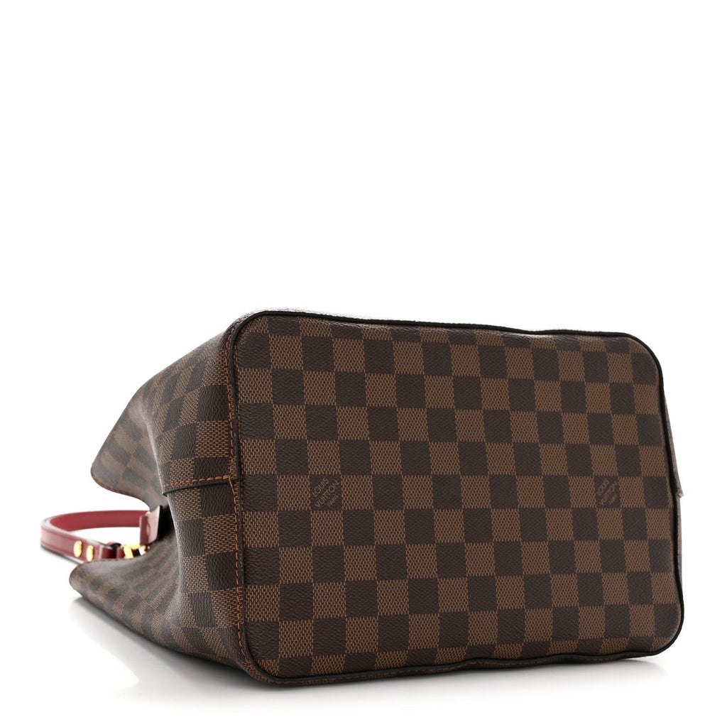 Damier Ebene Neonoe MM Cherry Berry