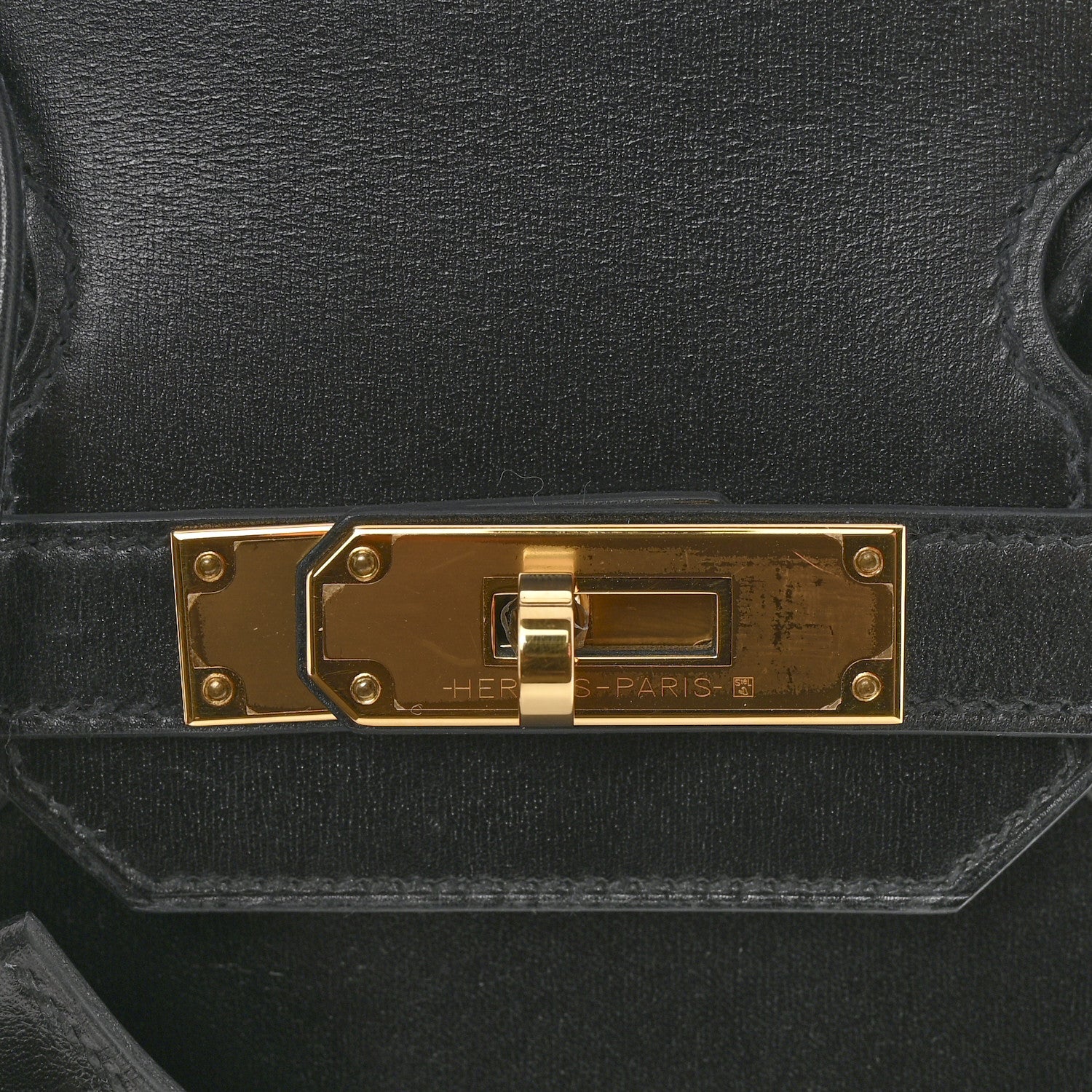 Box Birkin Sellier 30 Black