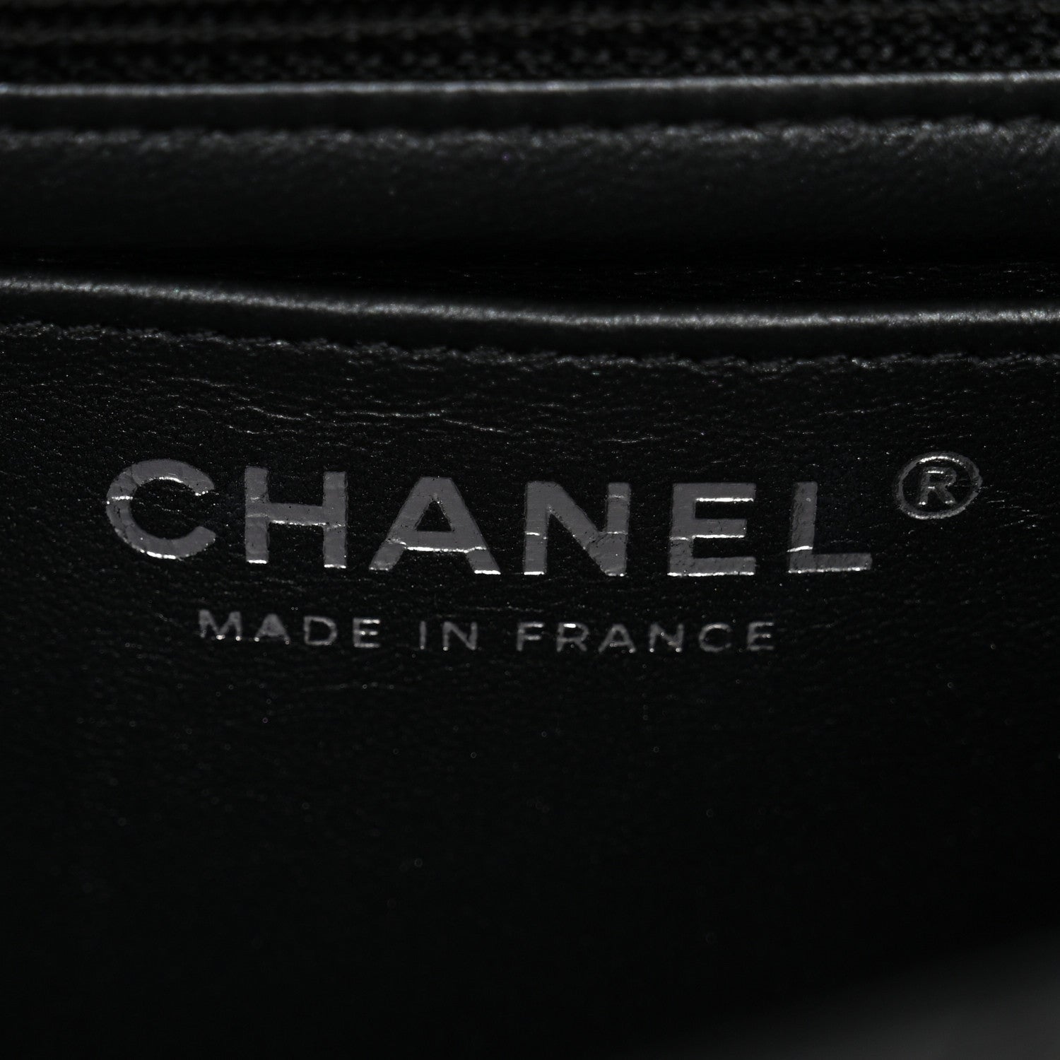 Lambskin Quilted Mini Rectangular Flap So Black
