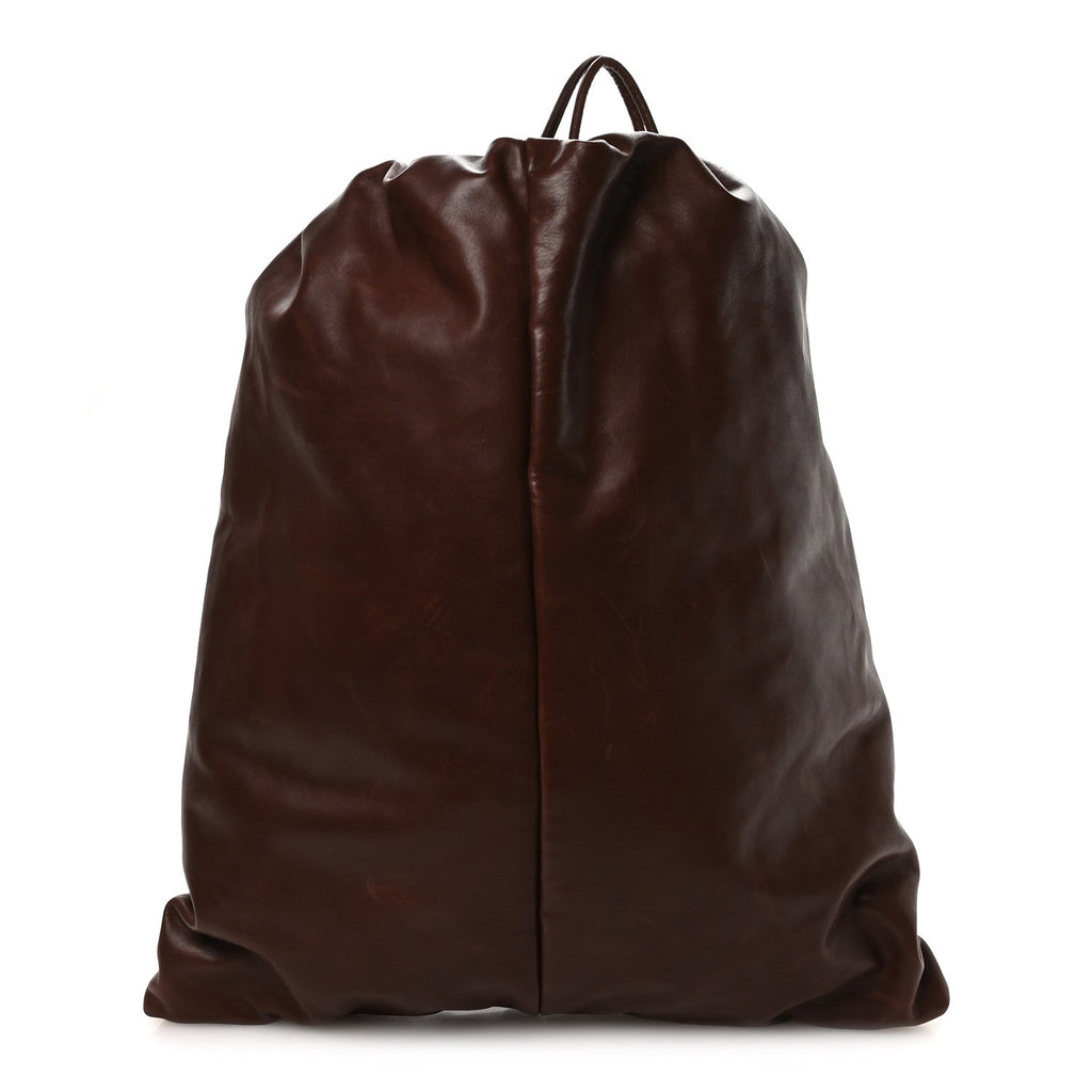 Nappa Puffy Backpack Chocolate