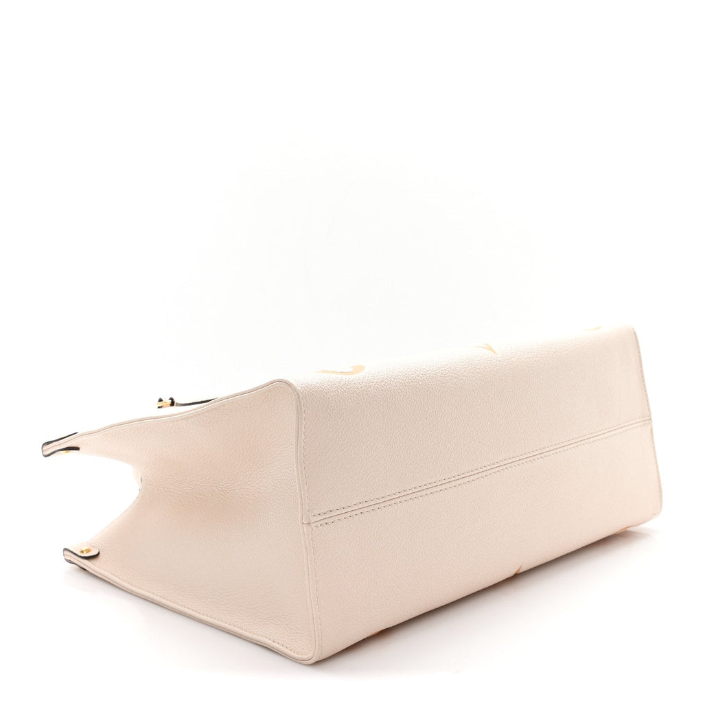 Empreinte Monogram Giant By The Pool Onthego MM Cream Saffron