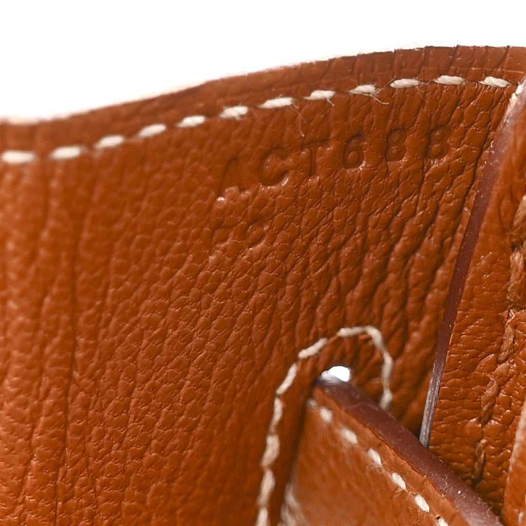 Epsom Birkin 30 Gold