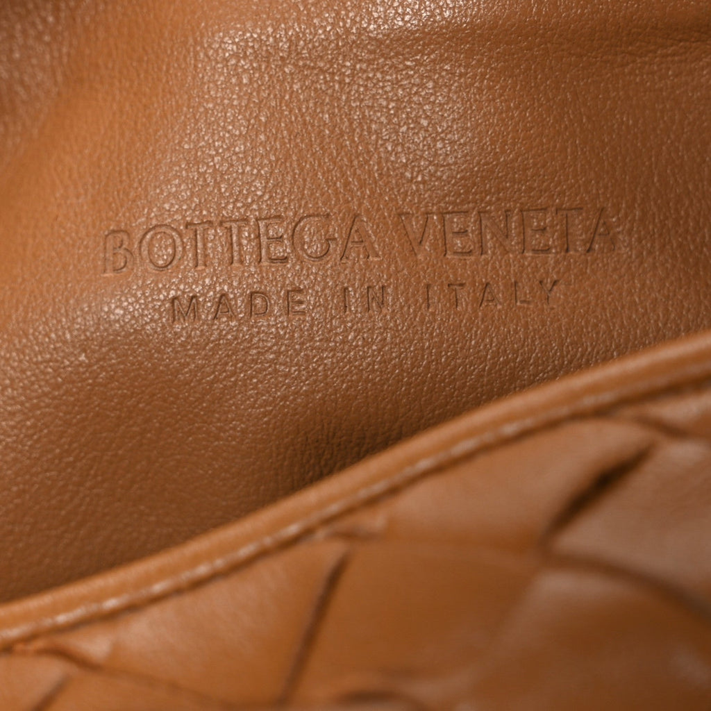 Nappa Intrecciato Mini Jodie Caramel