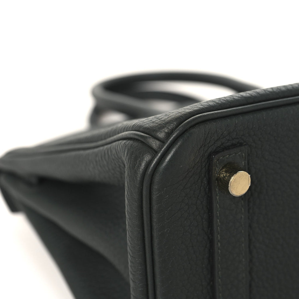 Togo Birkin 25 Vert Fonce