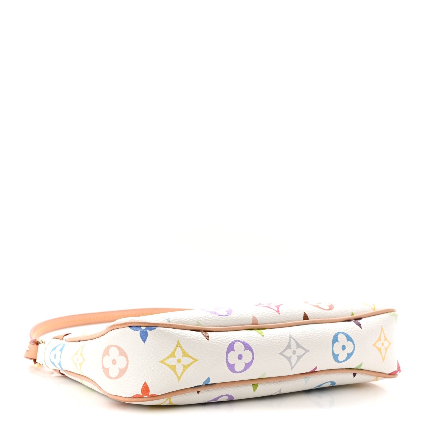 LV X TM Monogram Multicolor Pochette Accessories White