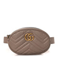 Calfskin Matelasse GG Marmont Belt Bag 85 34 Porcelain Rose