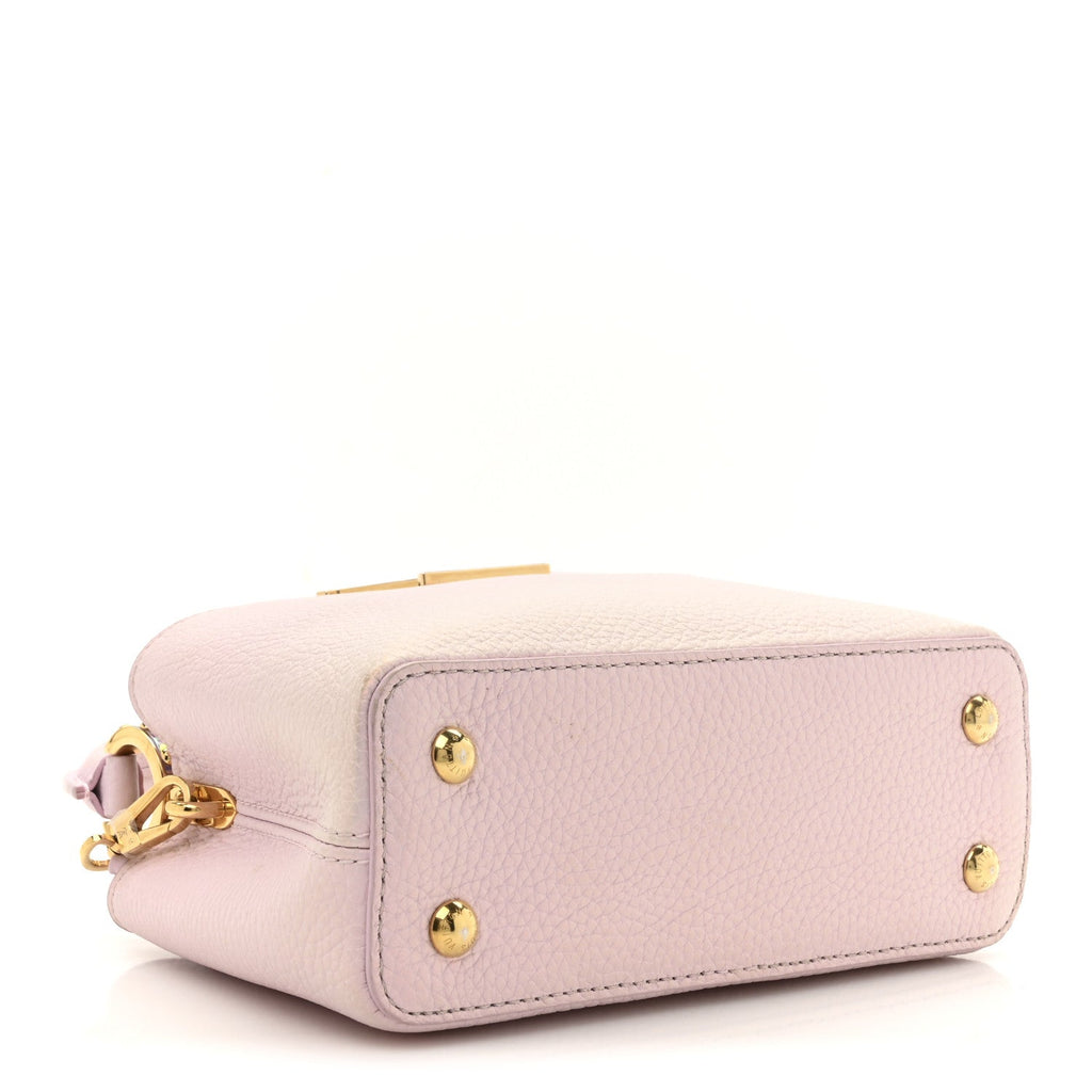 Taurillon LV Ski Capucines Mini Pearly Lilac