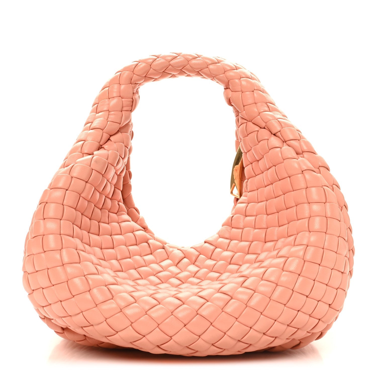 Lambskin Padded Intrecciato Mini Jodie Peachy