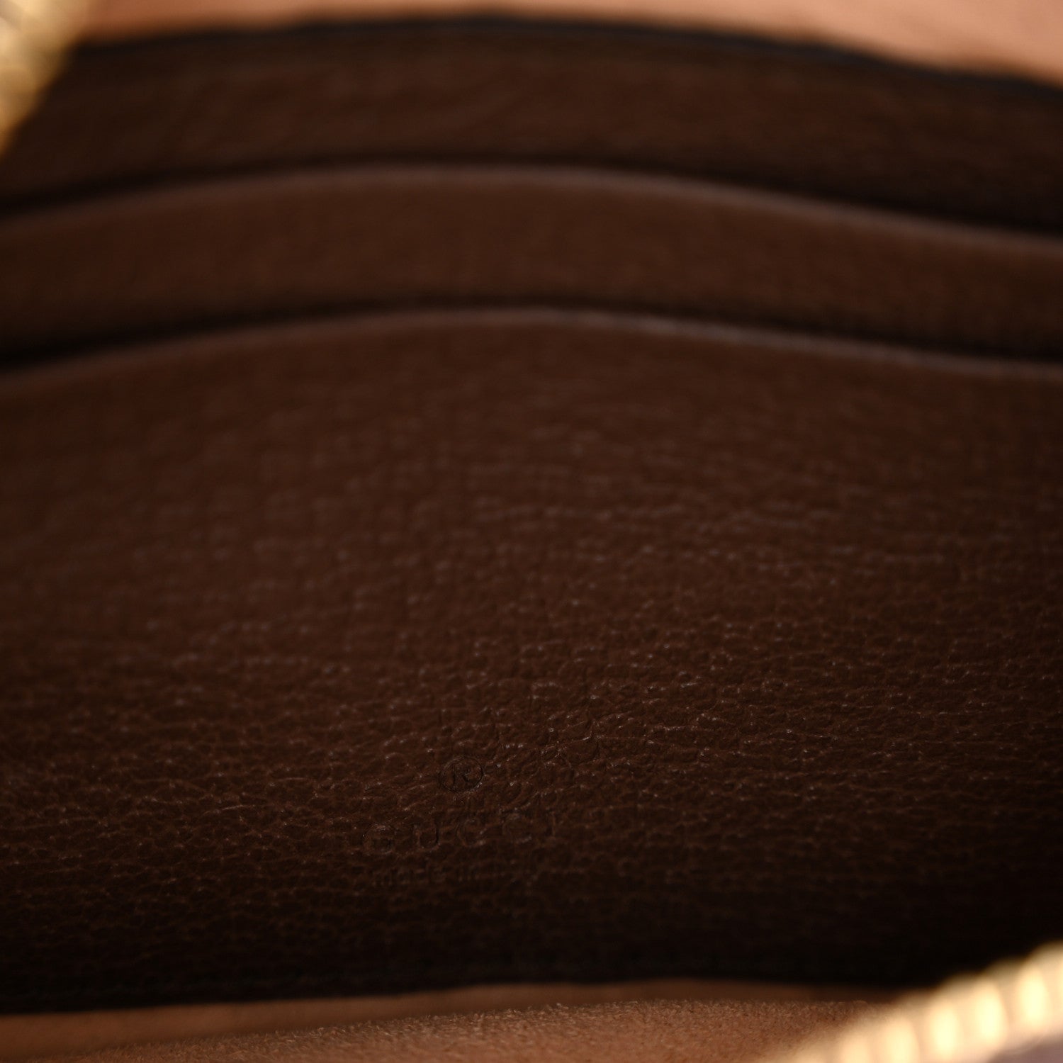 GG Supreme Monogram Textured Calfskin Web Mini Ophidia Half Moon Hobo Beige Ebony New Acero