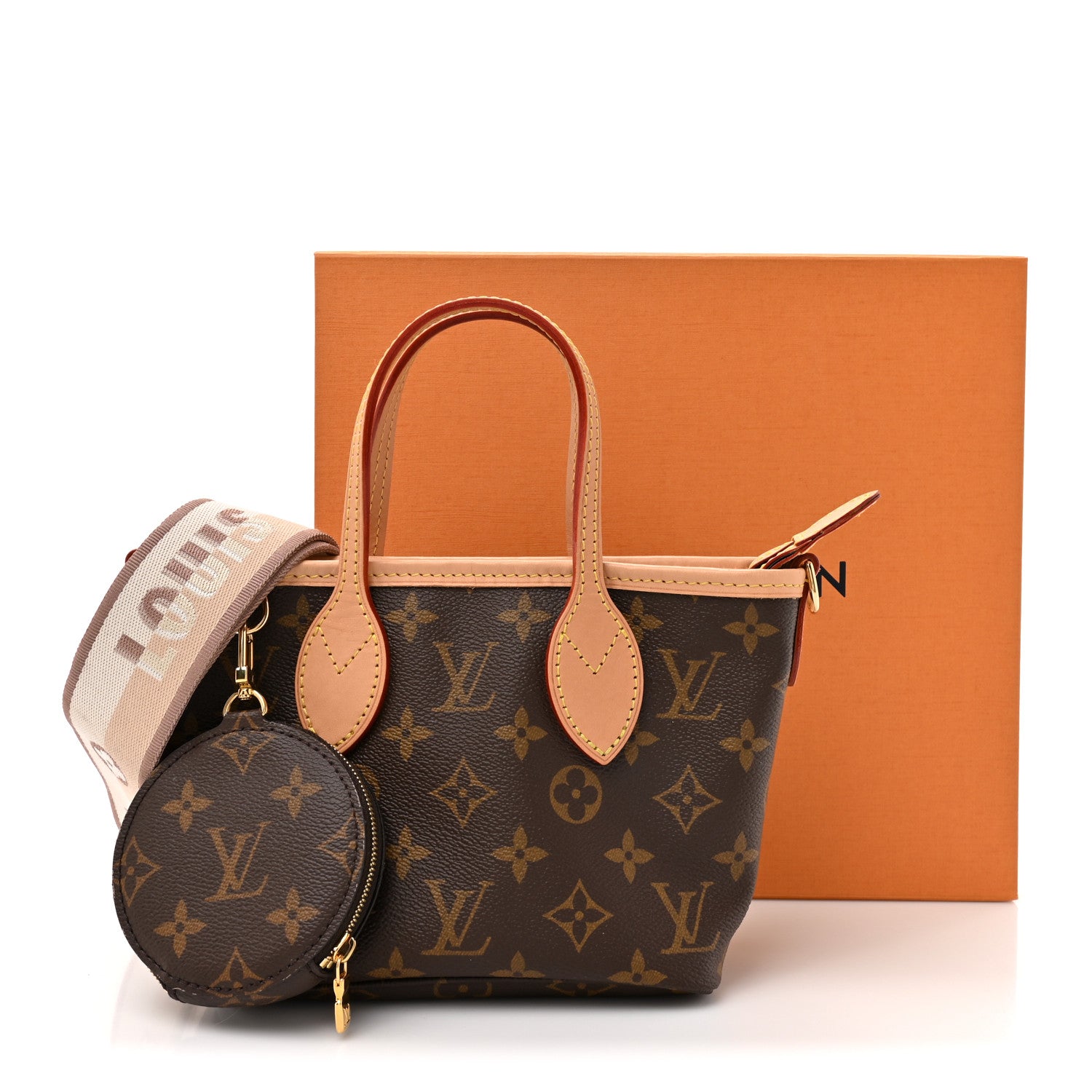 Monogram Neverfull BB Beige