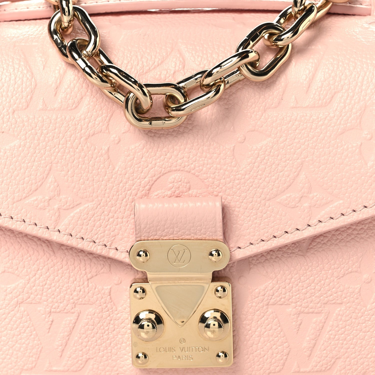 Empreinte Pochette Metis East West Pink Opale