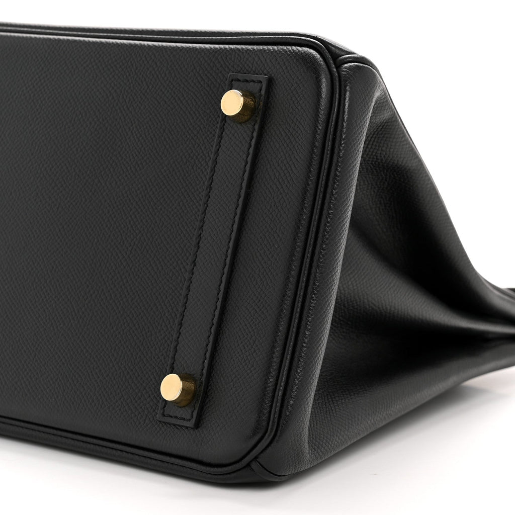 Epsom Birkin 30 Black