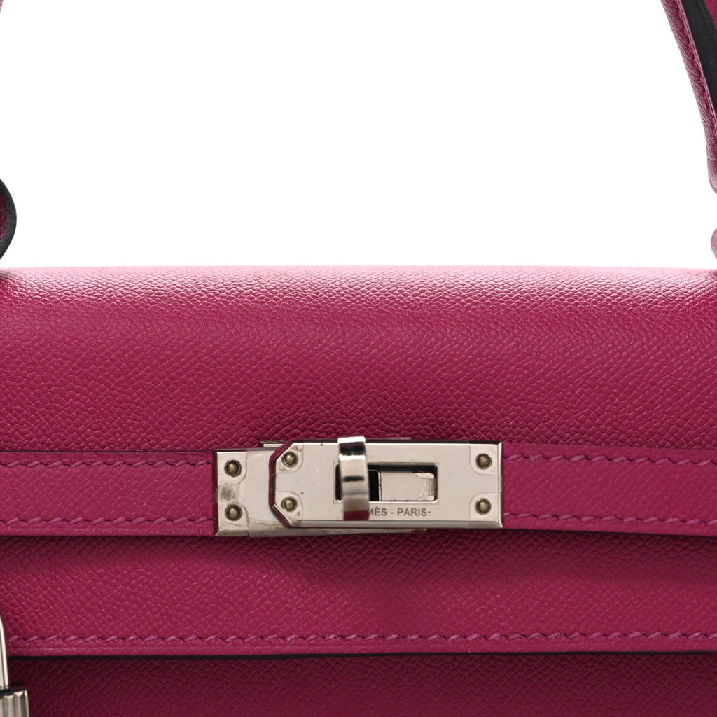 Epsom Verso Kelly Sellier 25 Rose Pourpre Sienne