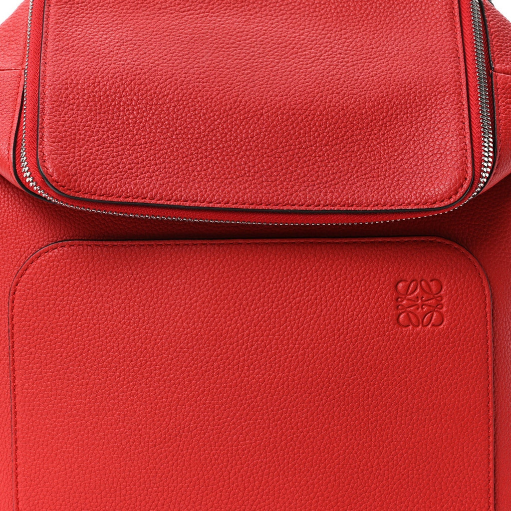 Calfskin Goya Backpack Scarlet