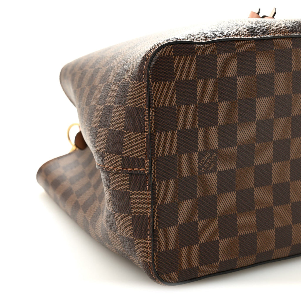Damier Ebene Neonoe MM Venus Pink