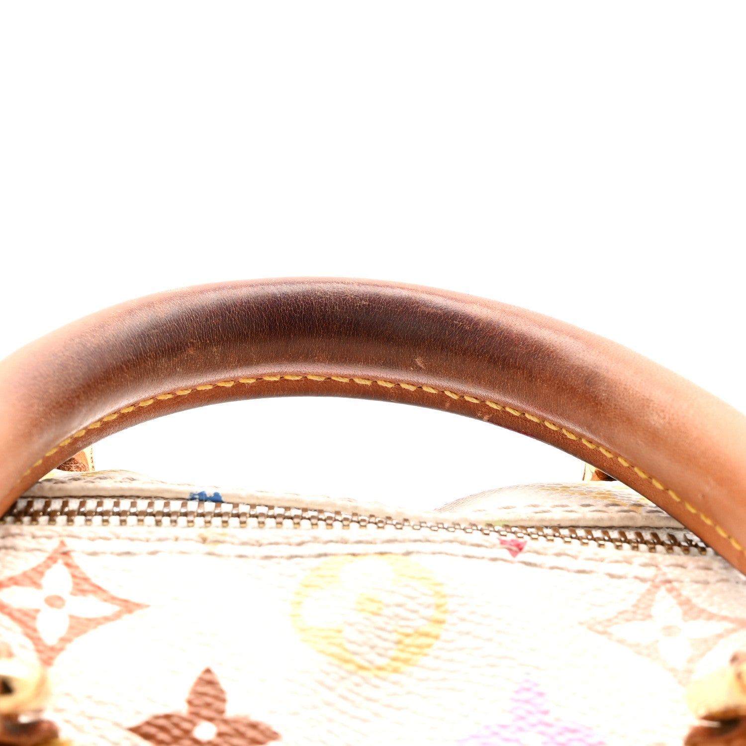 Monogram Multicolor Speedy 30 White